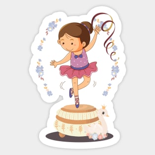 Ballerina Sticker